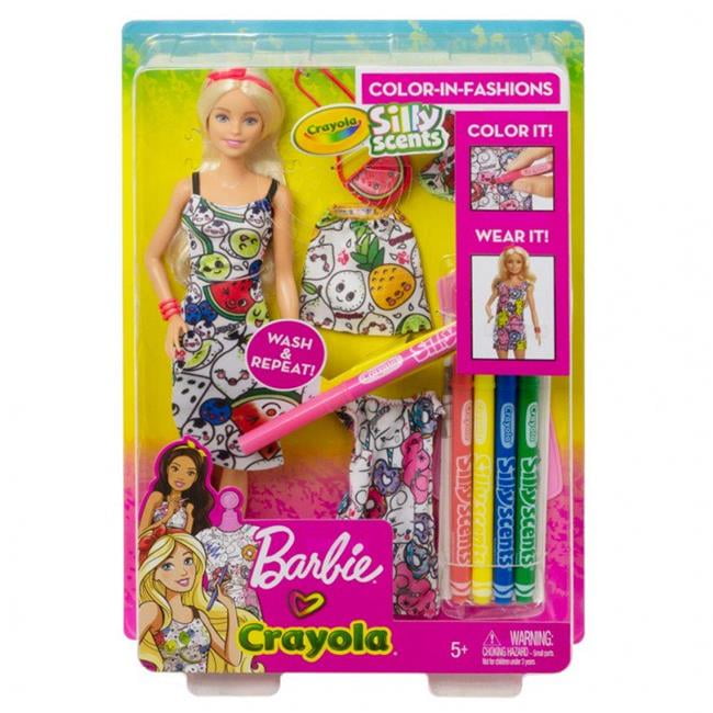 barbie crayola toys