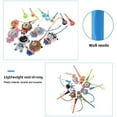 thumbnail image 3 of Set Of 6 Golf Tee Hooks Cartoon Design Anti Lost With Strap Golf Accessories Gift Set For Putter Keeper Buddy Golf, 3 of 5