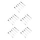 thumbnail image 1 of Inteprter 5 unids/set cucharas medidoras Mini cucharas de medida graduadas de acero inoxidable accesorio de cocina Type2, 1 of 6