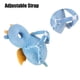 thumbnail image 4 of Mochila protectora para la cabeza del bebé PandaEar ajustable azul, 4 of 6