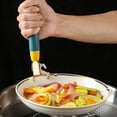 thumbnail image 3 of Double Bayonet Bowl Lifter Clip - Insulated Non-Slip Kitchen Tongs for Safe Serving of Hot Bowls(Blue), 3 of 5