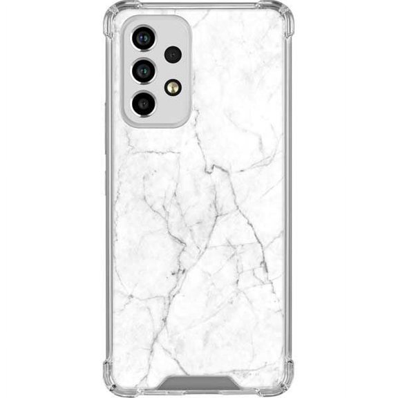Skinit Marble White Marble Galaxy A53 5G Clear Case