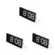 thumbnail image 5 of Reloj despertador digital LED Bearachild Blanco 3Conjunto, 5 of 6