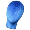 thumbnail image 1 of Mannequin Manikin Head Model Wigs Glasses Hats Display Stand Model Stand Foam Blue, 1 of 9