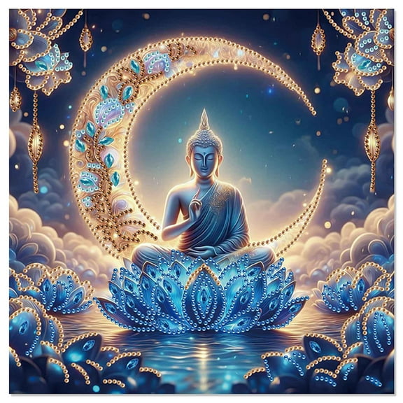 5D DIY Diamond Painting Kit Religious Special Shapes Creative Diamond Artwork Suitable for Home and Office Decor, Festive Gifts