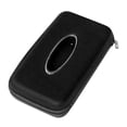 thumbnail image 4 of Ouitble Soporte para pañuelos de Coche, Soporte para pañuelos de Coche, contenedor de Cuero Decorativo, Caja Colgante para Visera para automóvil de vehículo(Negro), 4 of 12