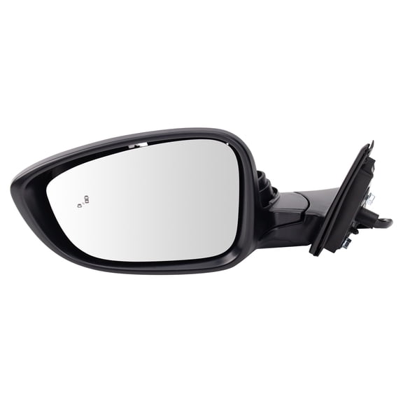 TRQ Driver Side Power Heated Mirror Paint to Match Blind Spot Fits 2023 Honda Accord EX HO1320356