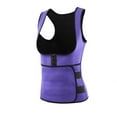 thumbnail image 3 of Women Breasted Shapewear Fast Setting Abdomen Tie Perspiration Vest, 3 of 9