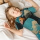 thumbnail image 5 of Balery Blue Watercolor Duck Conjunto de Pijama Infantil de Manga Corta con Estampado – Ropa de Dormir de Algodón Suave-Large, 5 of 6