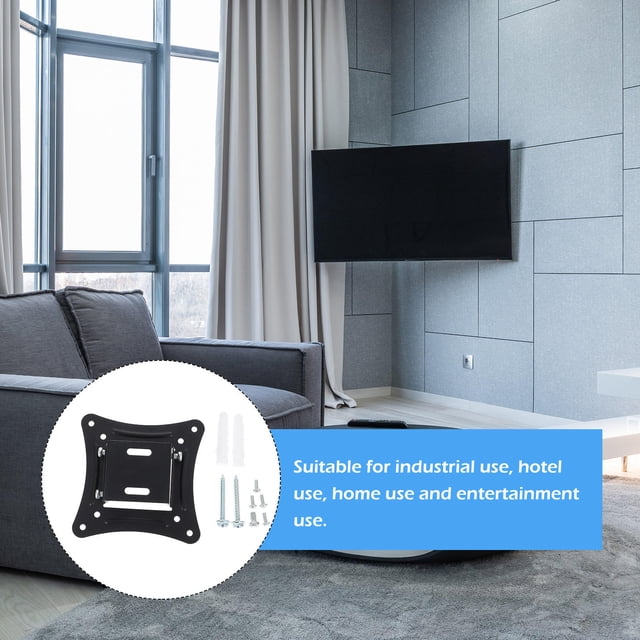 FONDOTIN 1Pack Wall Mount Rack for Monitor and LCD Screen with Adjustable Function 12X12X5.4cm