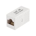 thumbnail image 1 of 8P8C RJ45 Cat5e Coupleur en Ligne_ Blanc, 1 of 2