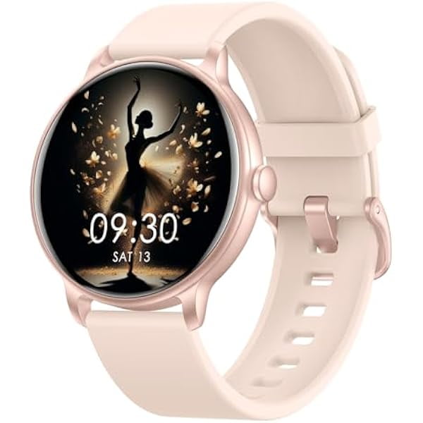 wonima44 Smart Watch, 1.43'' AMOLED Smart Watches for Men Women (Answer/Make Call), Fitness Tracker with Heart Rate/Sleep Monitor, IP68 Waterproof Activity Tracker, Pedometer for Android iOS