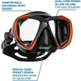 thumbnail image 6 of ScubaPro Spectra Low Volume 2 Window Dive Mask, 6 of 8