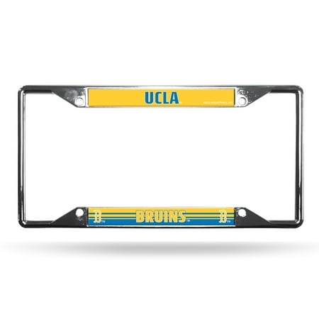 - UCLA Los Angeles Bruins NCAA Chrome EZ View License Plate Frame