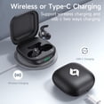 thumbnail image 2 of Auriculares inalámbricos Bluetooth con estuche de carga inalámbrica, reproducción de 32 horas, pantalla LED,, 2 of 3