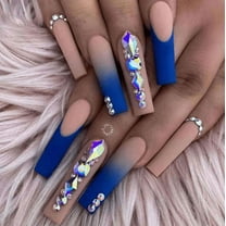 Fashionable Lady Rhinestone Wear Nail Patch