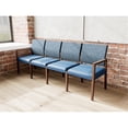 thumbnail image 3 of Pemberly Row Waiting Reception 4 Seat Tandem Seating No Center Arms in Blue, 3 of 5