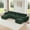 Green-4S2O, variant on Eyisean 140" Boneless Couch with Tufted, U Shaped Sectional Couches For Living Room, 4 Seater Cloud Couch with Ottoman, Retro Velvet Floor Sofa for Bedroom, No Assembly Required