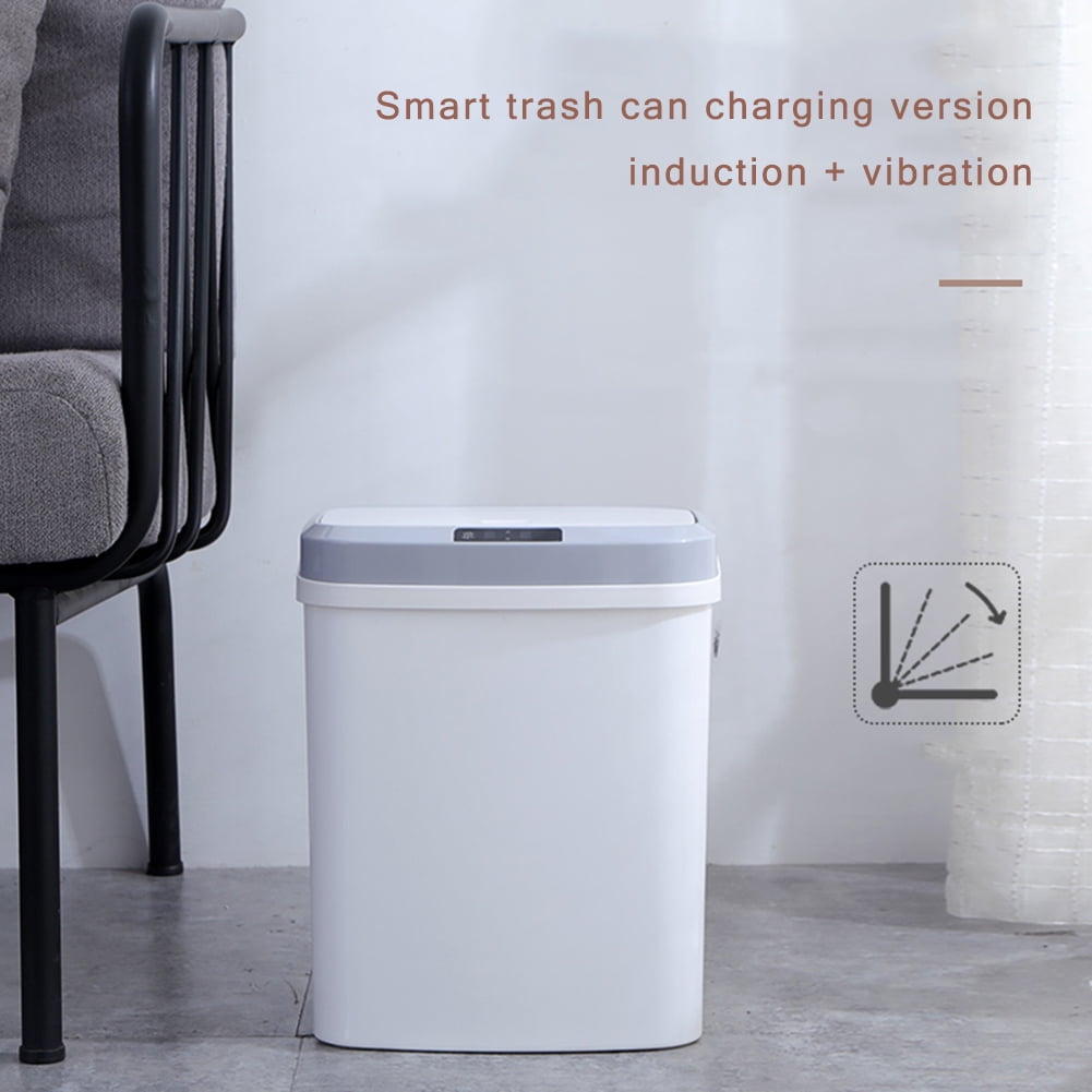 Comaie Automatic Touchless Infrared Motion Sensor Trash Can Adjustable