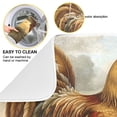thumbnail image 2 of Farmhouse Rooster Flowers Dish Drying Mats Kitchen Mat Microfiber Counter Absorbent Dish Pad Drainer Rack 18"x24", 2 of 7