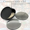 thumbnail image 6 of Cheese Grater with Food Storage Container and Lid Vegetable Chopper,Perfect for Hard Parmesan or Soft Cheddar Cheeses, Vegetables, Chocolate, 6 of 7
