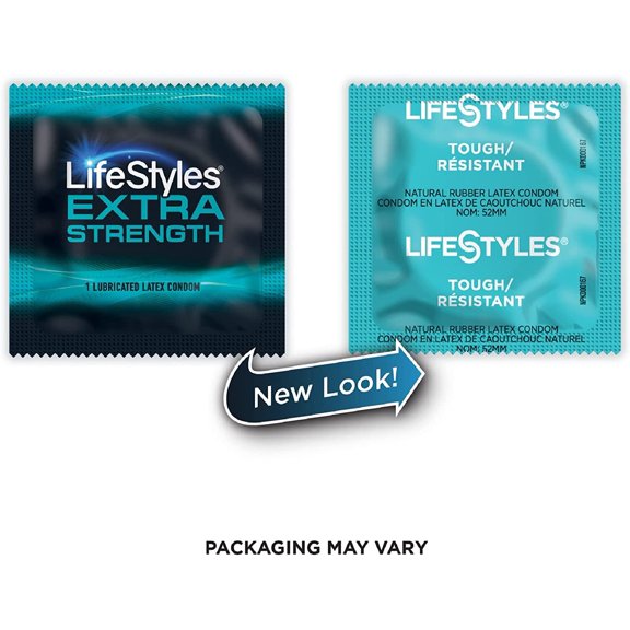 75 CT LifeStyles Extra Strength (Tough) Condoms