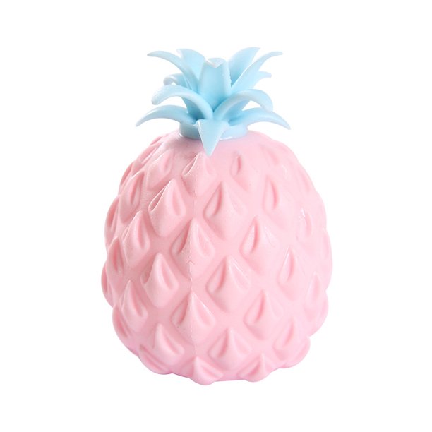 Nuevo juguete de descompresión de compresión de globo transparente de uva de descompresión de bola de piña (se requiere 1 piña rosa)