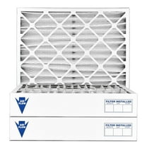 Filters Fast 20x24x4 AC Furnace Pleated Air Filter MERV 8, 3 Pack