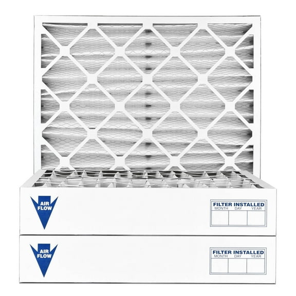 Filters Fast 20x20x4 AC Furnace Pleated Air Filter MERV 8, 3 Pack