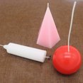 thumbnail image 4 of Monstrate 50 Uds. Mecha de de algodón sin llama mecha sin humo que hace velas de cumpleaños Navidad decoración 37/30/27/24/18 línea Kits para hacer velas 27 hilos de longitud, 4 of 6