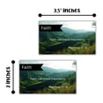thumbnail image 3 of Faith Matthew 17:20 Wallet Cards 30pk 2x3.5 Can Move Mountains Scripture for Believers Church Members Pocket Encouragement Handouts Bible Verse, 3 of 5