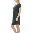 thumbnail image 5 of Bearsland&nbsp;Female Short Sleeve Midi&nbsp;Maternity&nbsp;Nursing&nbsp;Dress Casual Pocket Dress, 5 of 7