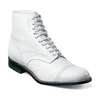 Stacy Adams Gray Leather Lace-up Boots Stacy Adams - Madison Cap Toe Boot - Steel Gray - 00015-10  main image 2