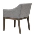 thumbnail image 4 of Home Fare Shelter Style Upholstered Dining Chair in Heathered Grey, 4 of 7