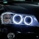 thumbnail image 3 of 1Set Car Halo Angel Eyes LED Light H8 6W White Bulbs for BMW E90 E92 E93 E89 E60 E70, 3 of 5