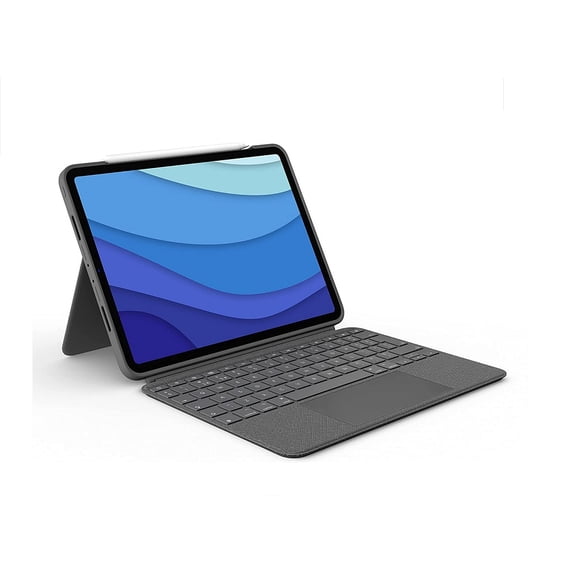 Logitech Combo Touch Keyboard/Cover Case For For iPad Pro 11" (1st 2nd 3rd Gen) Oxford Gray 920-010095