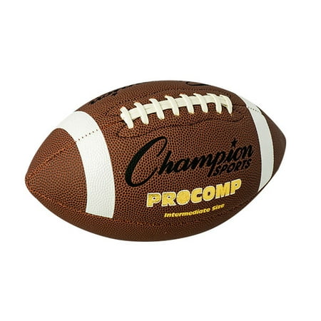 Champion Sports ProComp Intermediate Size Composite Leather Football