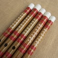thumbnail image 2 of 1 Pc Pretty Bamboo Flute Chinese Style Flute Introductory Beginner Flute (D Key), 2 of 9