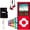 Red（Main unit + 32GB memory card）, variant on MP3 Player, Hotechs MP3 Music Player with 32GB Memory SD Card Slim Classic Digital LCD 1.82'' Screen MINI USB Port with FM Radio, Voice Record (Black)