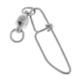 thumbnail image 4 of Eslabón giratorio resistente del rodamiento de bolitas Eslabón giratorio sólido de la pesca en el mar de los s con el broche S L S Baoblaze Eslabón giratorio del cojinete de la bola de pesca, 4 of 8