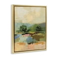 thumbnail image 3 of Stupell Industries Transitional Across The River Abstract Gold Floating Frame Canvas Art, 17 x 21, by Silvia Vassileva, 3 of 8