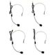 thumbnail image 3 of Micrófono Headworn Sunnimix Doble de Color Negro Compatible con Móvil Inteligente 3 Pin XLR 3Pin, 3 of 8
