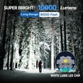 thumbnail image 2 of Linterna táctica LED TECBOTT USB-C IPX6 de 900000 lúmenes, 2 of 8