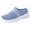 Blue, variant on Sneakers for Women Mules Walking Shoes Slip on Slides Comfortable Closed Toe Sandals