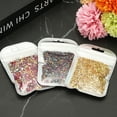 thumbnail image 4 of 6 Colors Crushed Glass Chips, 1-3mm Irregular Glitter 31.5g, Multicolored, 4 of 6
