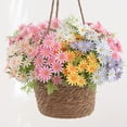 thumbnail image 1 of Sentmoon Artificial Flowers Spring Home Decor Little Simulation Bouquet Chamomile Wedding Home Decoration Chrysanthemum Jumping Orchid Chrysanthemum Small Fresh Artificial Flower Silk Flower, 1 of 5