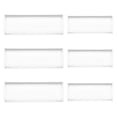 thumbnail image 1 of CIMAXIC 6Pcs Glass Guitar Slides for Acoustic and Electric Guitar Enhanced Control and Comfort, 1 of 8