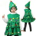 thumbnail image 1 of eKids Costume de Sapin de Noël pour Filles, Robe de performance de Sapin de Noël, 1 of 4