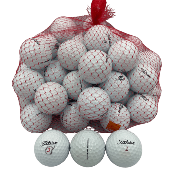 Golf Ball Planet - 50 Pack Recycled Golf Balls for Titleist (4A/Near Mint)