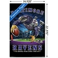 thumbnail image 3 of NFL Baltimore Ravens - End Zone 17 Wall Poster, 14.725" x 22.375", 3 of 3